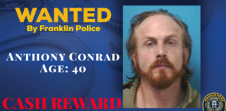 Wanted: Anthony Lee Conrad for Aggravated Assault Anthony Lee Conrad