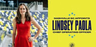 Nashville Soccer Club Appoints Lindsey Paola as Chief Operating Officer
